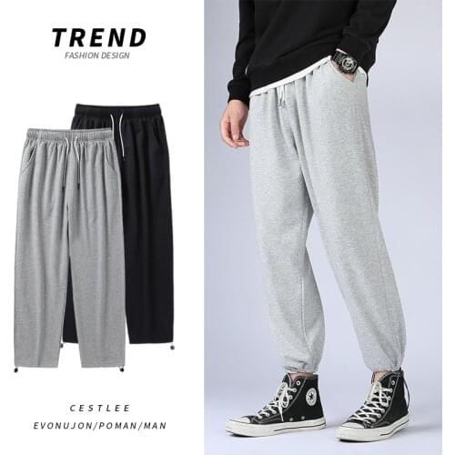Casual Harem Pants Men Joggers Winter Sweatpant for Men Tracksuit Trousers Oversize Male Cotton Gym Clothing Jogging Sport Pants