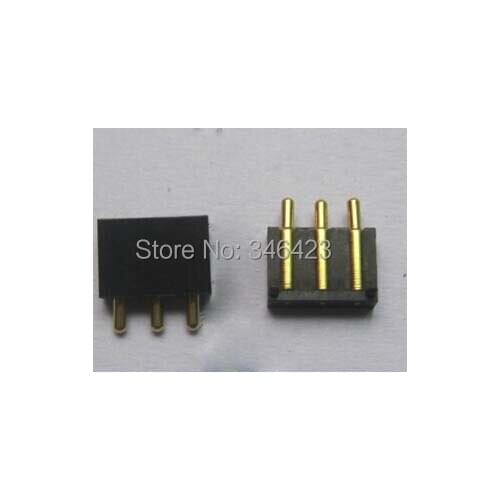 [PR] pogo pin connector 3PIN POGO PIN side welding connector Free Shipping