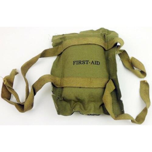WWII WW2 US ARMY AIRBORNE FIRST AID POUCH Military War Reenactments