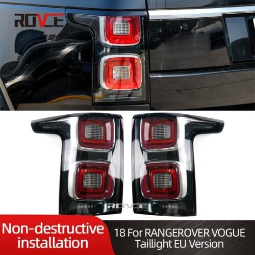 ROVCE LED Tail Light Tail Lamp For Land Rover Range Rover Vogue EU Version 2018 L405 LR098353 LR098346 Taillight