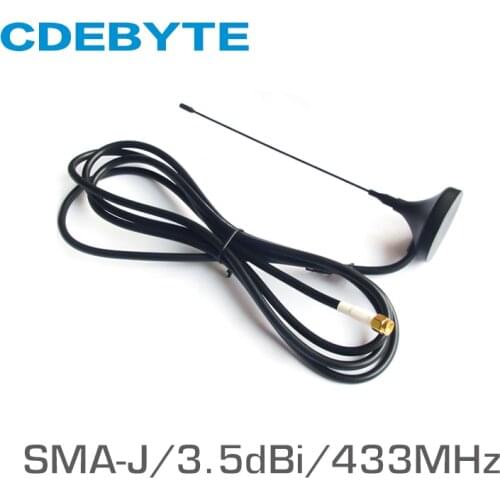 TX433-XP-100 433MHz wifi Antenna Long Range High Gain 3.5dBi SMA-J 50 Ohm Sucker Antenna wifi Receptor