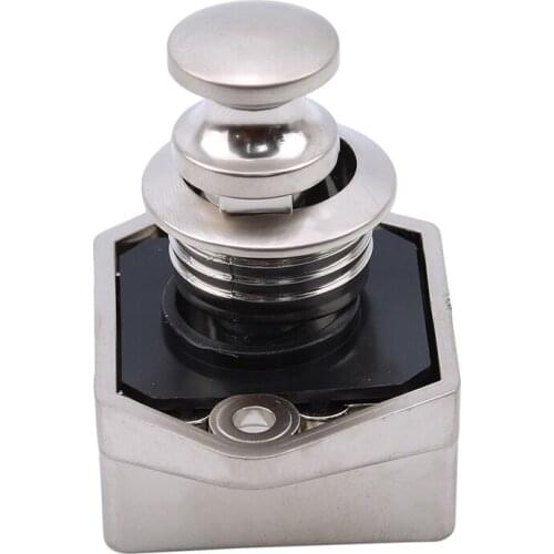 Drawer Latch Button Locks Alloy House Lock Car Lock Plastic Lock Boat Engine Caravan Cabinet For Furniture Hardware