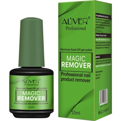 1Pcs 15 ML Gel Polish Burst Magic Remover Off Nail Gel Nail Degreaser Cleaner Base Matte Top Coat Gel Polish Nail Art G727