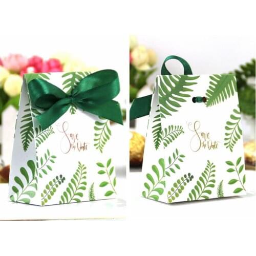 100 Pieces/lot) "Save the Date"Creative Wedding and Party Decoration Favor box of Tent Bridal shower Party candy box Favors