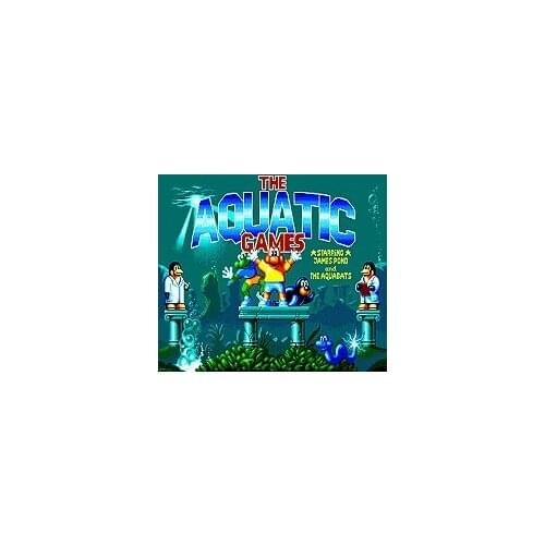 The Aquatic Games 16 bit MD Game Card For Sega Mega Drive For Genesis