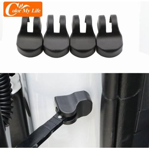 4Pcs/Set ABS Car Door Stopper Cover Doors Lock Covers for Kia Sportage SL 3 R Sportage3 SportageR 2011 - 2015 Accessories