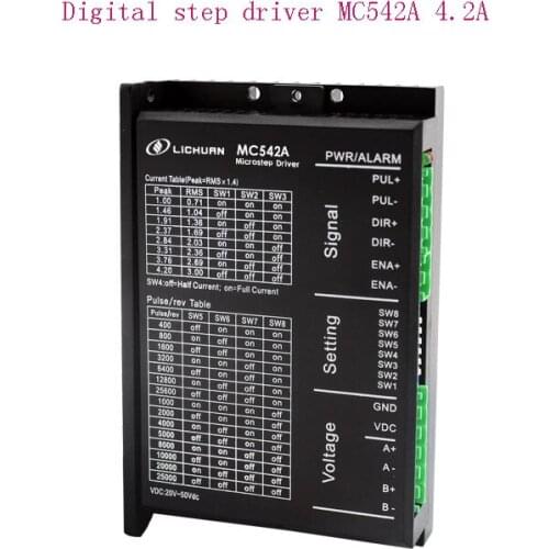 57 stepping driver stepping motor driver mc542a DC24V current 4.2a special for tea machine