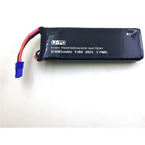 7.4V 20C 2300mAh Lipo Battery for Hubsan H109 RC Quadcopter Spare Parts Accessories