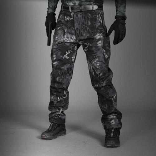 Army Tactical Pants Men Military Camouflage Pant Airsoft Paintball Combat Work Overalls Joggers Cargo Trousers