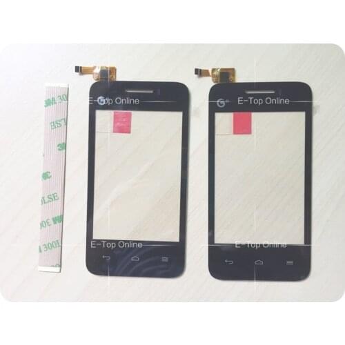 Black/ White Sensor For Huawei Y220 Touch Screen Digitizer Front Glass Lens Panel Replacement +tracking