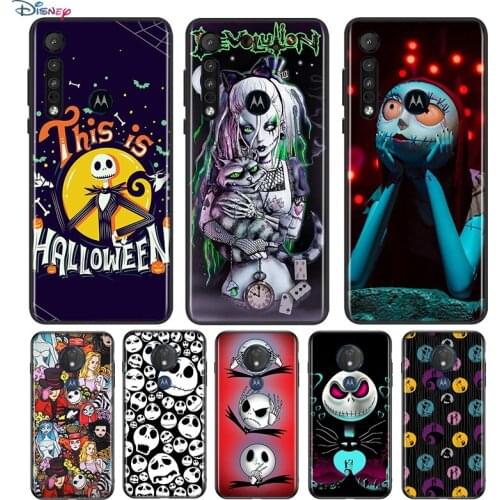 Jack Skellington Before Christmas For Motorola G9 G8 G Stylus Power One Fusion Hyper Edge E7 E6 5G Plus Play Soft Phone Case