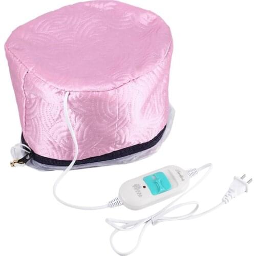 220V Electric Hair Thermal Treatment Beauty Steamer SPA Nourishing Hair Care Cap Waterproof and Anti-electricity Control Heating