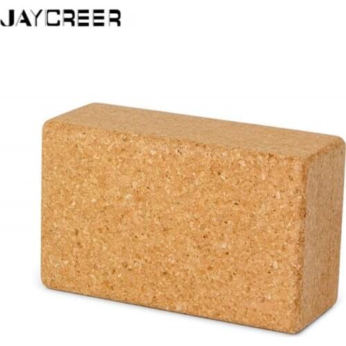 JayCreer Recycled Cork Yoga Block, Sustainable, Eco-Friendly, Handstand Blocks, Non-Toxic, Premium Cork,Cuntom Made Logo