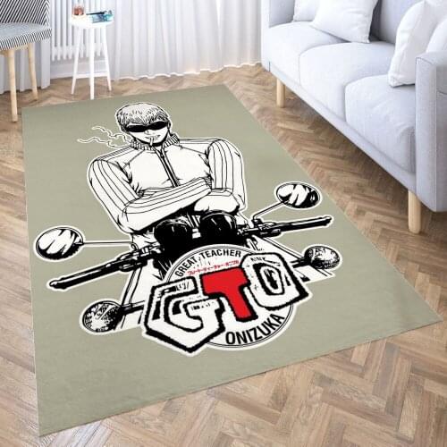 GTO Carpet for Living Room 3D Anime Cartoon Rug Gamer Teen Room Bedside Lounge Rug Kids Children Floor Mats