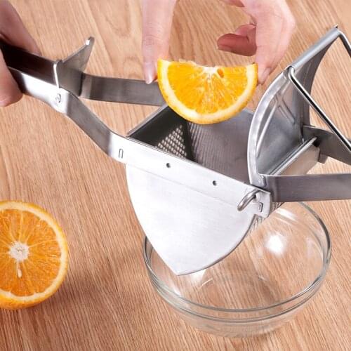 Multifunctional Lemon Manual Juicer Extractor Simple Hand Press Manual Juicer Nutribullet Tool Licuadora Kitchen Supplies DF50ZZ