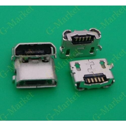 200pcs New Power Joystick Connector Port Power Charger Socket Mini Usb Data Charger Port For PS4 Wireless Controller