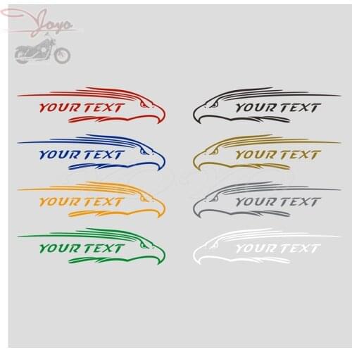 Eagle Decal Fuel Tank Decals Custom Sticker For Honda Yamah Suzuki Kawasaki Harley Davidson Sportster Touring Softail