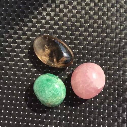 Drop shipping Natural amazonite,rose,smoky Crystal gemstone reiki healing chakra crystal freeform polished palm stone wholesale
