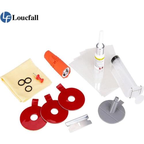 Car Windscreen Repair Kit Glass Windshield Restore Repairing Tools Set UV Light DIY Car Auto Kit Glass for Chip Crack