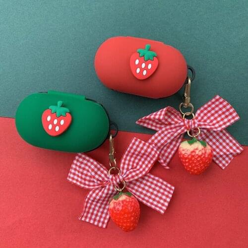 Cute Cartoon Silicone Cover for Samsung Galaxy Buds / Buds+ Plus Case Bluetooth Earphone Case Wireless Headset Headphone Box Bag