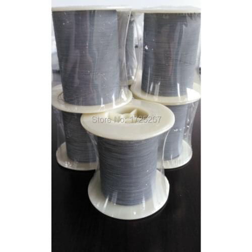 TM9820:0.3mm *4500m double side grey reflective thread. class2 reflective yarn for Hand knitting clothes