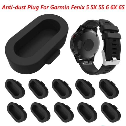 10Pcs Smart Watch Sensor Plug Anti-Dust Dustproof Cover Cap For Garmin Fenix 6S 6 6x Pro 5 5X 5S Plus plug Cap cover accessories