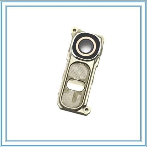Camera Glass Lens Cover Holder Frame + Back Power Volume Button Replacement For LG G4 H815 H810 VS986 All Versions