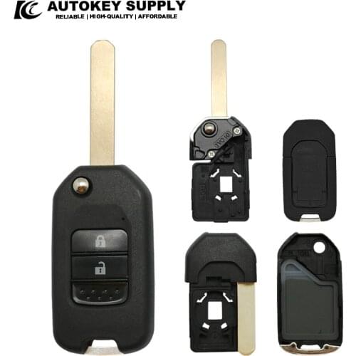 For NewHonda 2 Buttons Remote Flip Key Shell "G" AKHDF130