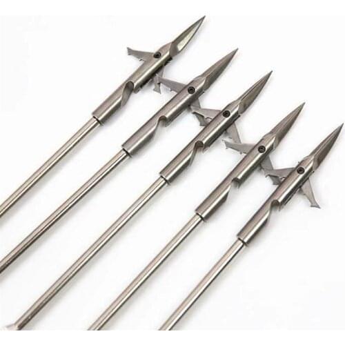 Stainless Steel Harpoon Flying Shark fish darts Shooting Fish Slingshot Harpoon Seamless wolf teeth Seamless Flying Shark