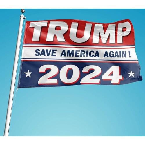 90cm*150cm 2024 Donald Trump Election Flag Save America Again pride Outdoor Yard Porch Patio Flag with Heavy Grommets