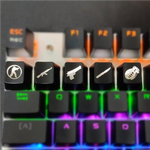 SIANCS DIY CS GO Gaming keycaps Key Button CSGO key caps game keycap Game Accessories Mercy ABS Cap for Mechanical keyboard