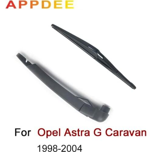 APPDEE Wiper 11" Rear Wiper Blade & Arm Set Kit For Opel Astra G Caravan / Estate 1998 - 2004 Windshield Windscreen Rear Window