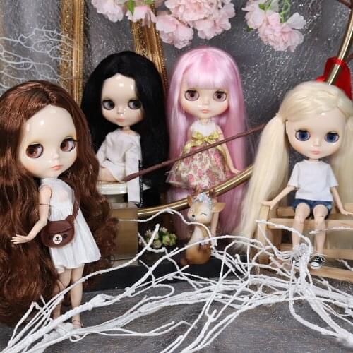 ICY DBS Blyth doll Combination glossy face joint body clothes plus shoes 1/6 BJD