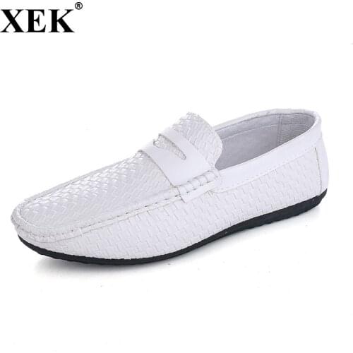Men Loafers Men shoes Casual Slip on Comfortable Fashion Driving shoes Men flat shoes Quality Mocassin ST55