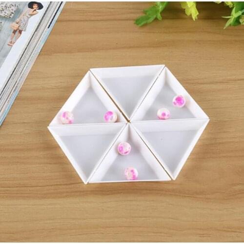 Free delivery 6Pcs DIY 5D top Diamond Painting tool Rhinestone Plate Tray Embroidery Cross Stich Diamond Embroidered Tool New