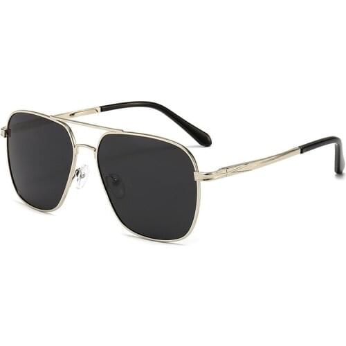 2021 fashion anti ultraviolet new polarizing sunglasses mens and womens sunglasses metal sunglasses