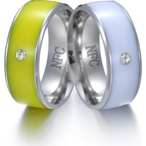 The new NFC Smart Ring Multi-function Stainless Steel Waterproof High-tech Suitable For Android Phones And IPhone Unisex Jewelry