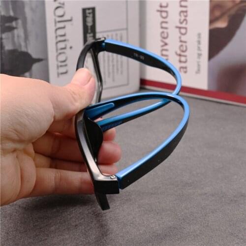 Rockjoy Oversized Eyeglasses Frames Male Women TR90 Glasses Men 148mm Wide Spectacles for Prescription Reading Myopia Lens