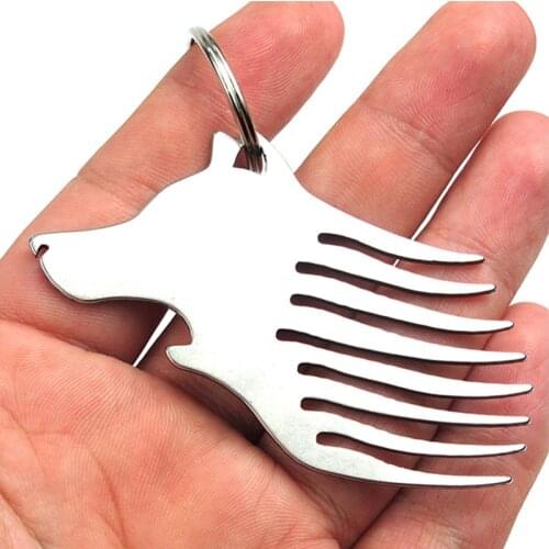 Outdoor Multi-tool Camping Tactical Edc Bottle Opener Keychain Mini Comb Box Cutter