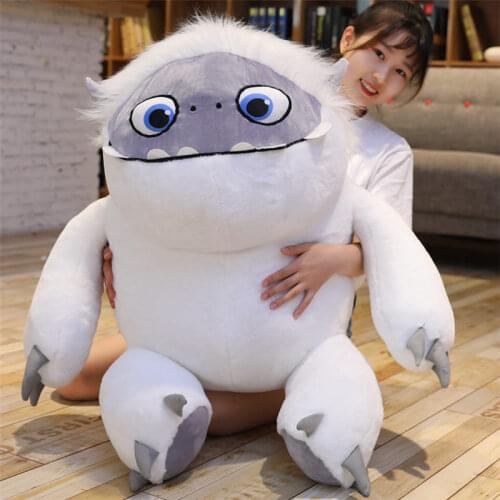 35-90cm Movie Abominable Snow monster Yeti plush toys cute Anime Soft Stuffed dolls for Children Birthday gift