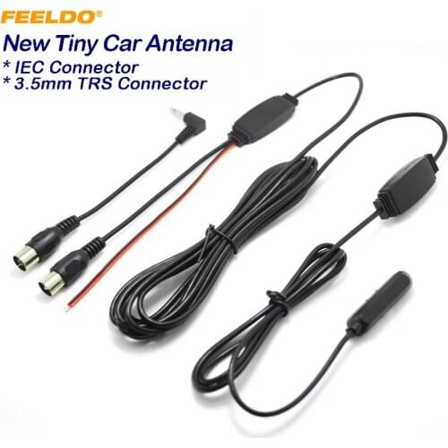 FEELDO Tiny Car Window IEC Active Digital TV antenna With Built-in Amplifier #FD-4585