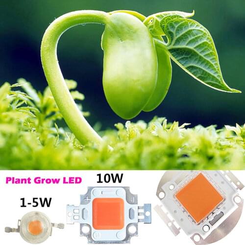 30MIL Plant Grow LED High Power LED Chip Full Spectrum Grow 380-840NM 1W 3W 10W 20W 30W 50W 100W DIY Light Plant Lamp Bead