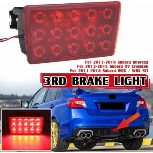 LED Rear Tail Light Bumper Brake Light Reflector Fog Lamp for Subaru XV Crosstek Impreza WRX / WRX STi 84913-FG420