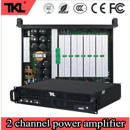 TKL PH2 8ohm 2ch * 1500W professional amplifier stage performance subwoofer dj power amplifier
