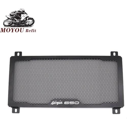 For KAWASAKI NINJA650 NINJA 650 Z650 Z 650 2018 2019 Motorcycle Radiator Grille Cover Guard Stainless Steel Protection