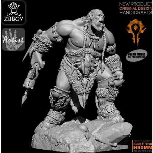 1/18 ZBBOY Resin Kits Model Self-assembled TD-201913-90