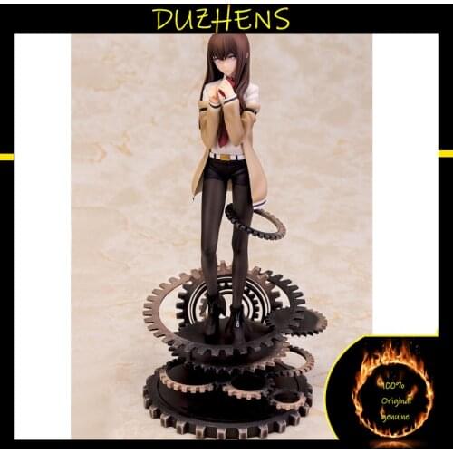 100% Original: Anime Steins;Gate Makise Kurisu 22.5cm PVC Action Figure Anime Figure Model Toys Figure Collection Doll Gift