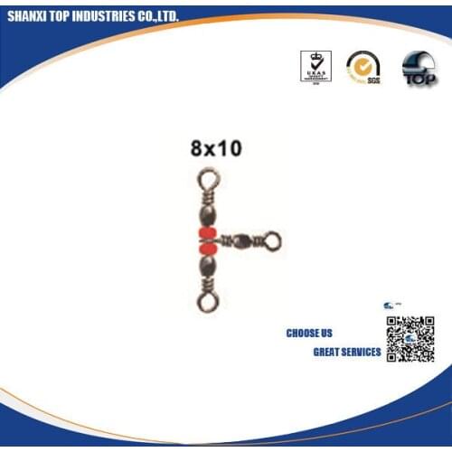 1000pcs Economic Barrel triple swivels style C 5*7