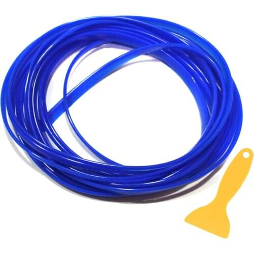 2M Car Interior Exterior Decoration Moulding Trim Strip line Car Interior Moulding Trim, Electroplating Color Film