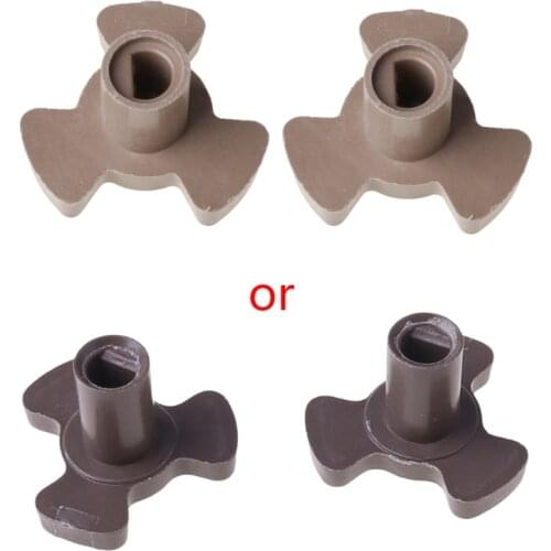 2Pcs 17mm Microwave Oven Turntable Roller Guide Support Coupler Tray Shaft A6HB